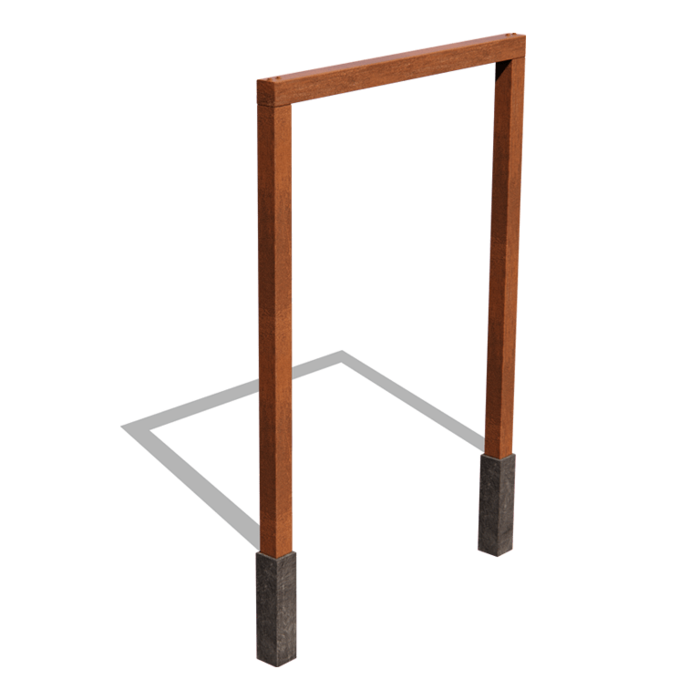 Kortena tērauda pergola - Taisns - 200 x 230 cm