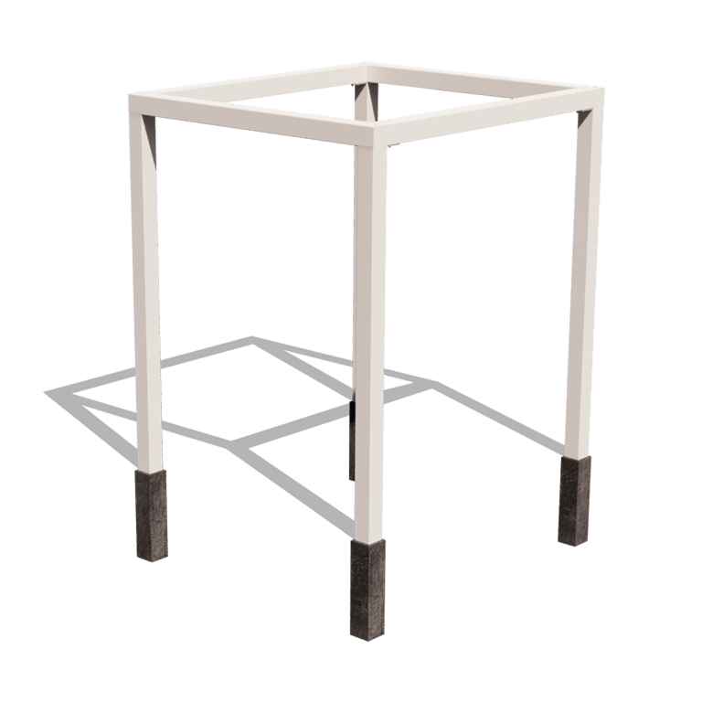 Tērauda pergola - Kvadrāts - 224 x 200 x 230 cm