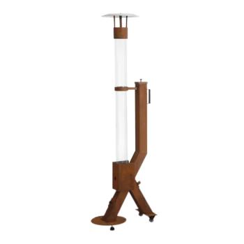 Granulu terases sildītājs - Rocket - Corten