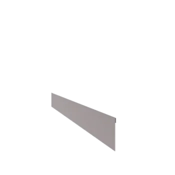 Cinkota tērauda dobes apmale - Saplacināta - Augstums 13 cm - 150 cm