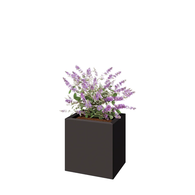 Tērauda puķu kaste - Taisnstūris - 40 x 30 x 40 cm - Cita RAL krāsa - Bez pamatplates