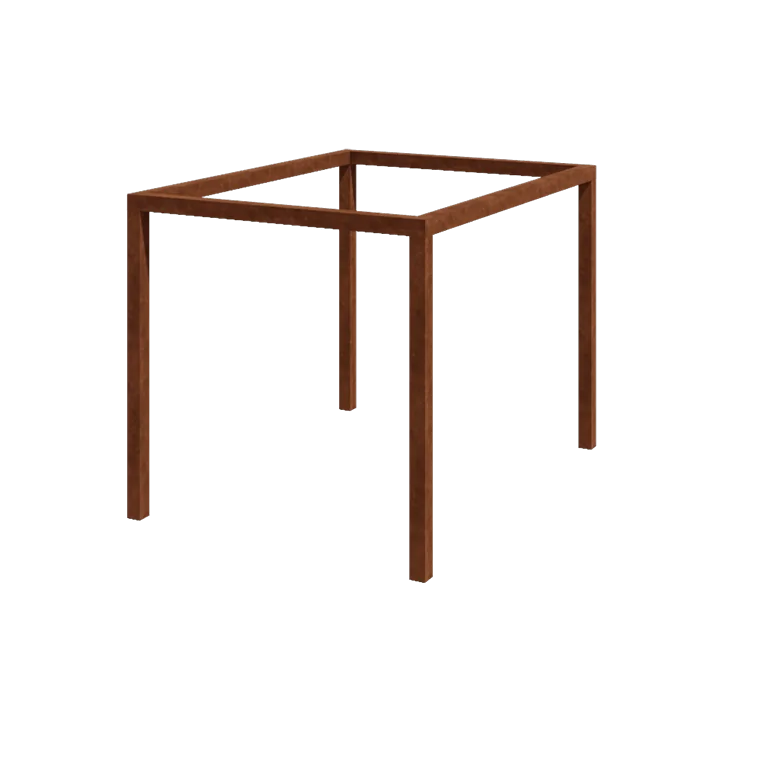 Kortena tērauda pergola - Taisnstūris - 324 x 250 x 230 cm - Bez betona pamata