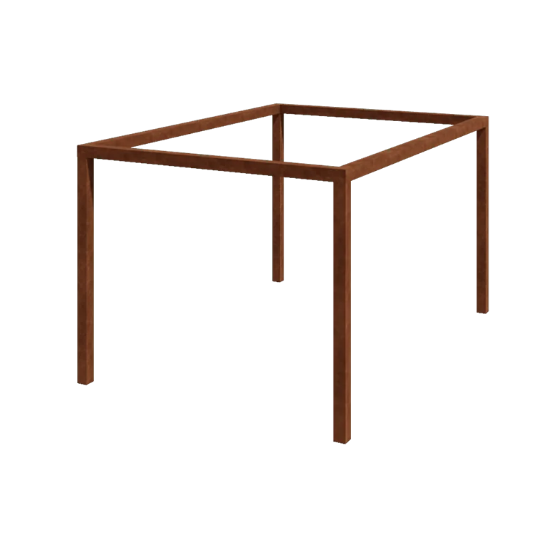 Kortena tērauda pergola - Taisnstūris - 424 x 300 x 230 cm - Bez betona pamata