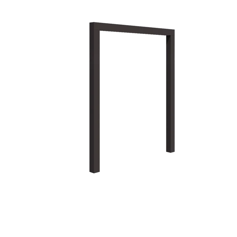 Tērauda pergola - Taisns - 200 x 230 cm - Cita RAL krāsa - Bez betona pamata