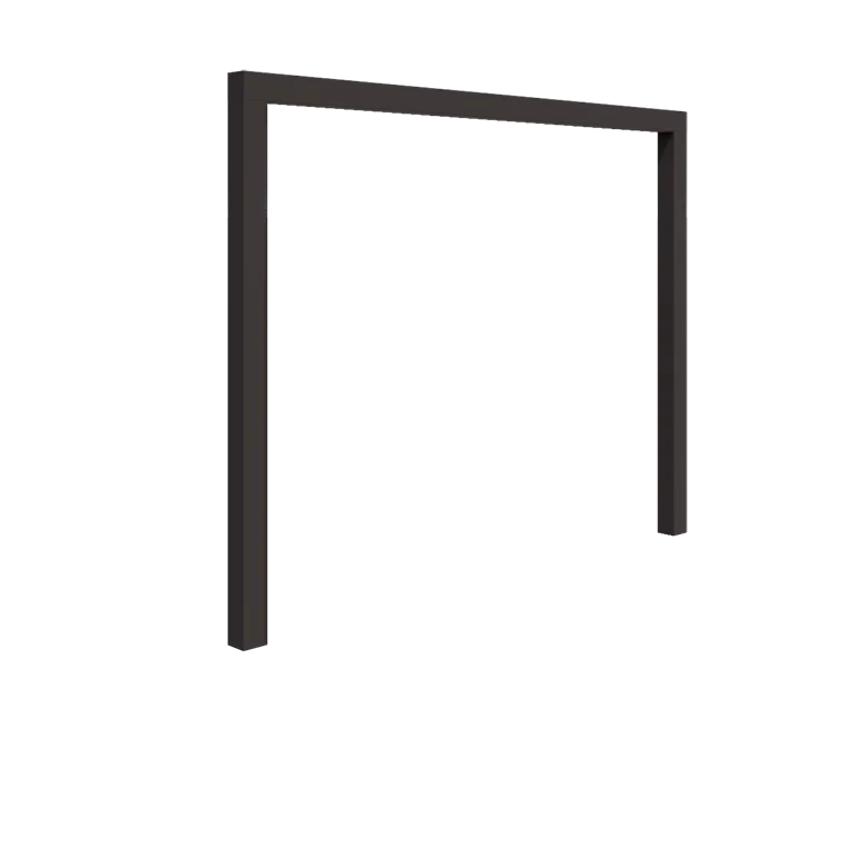 Tērauda pergola - Taisns - 300 x 230 cm - Cita RAL krāsa - Bez betona pamata