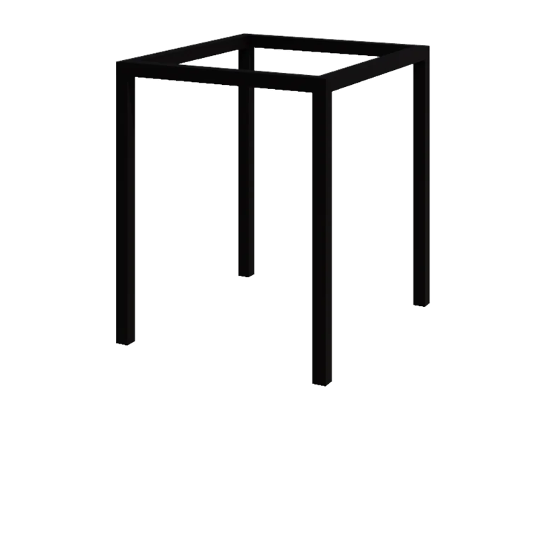 Tērauda pergola - Kvadrāts - 224 x 200 x 230 cm - RAL9005 matēts (melns) - Bez betona pamata